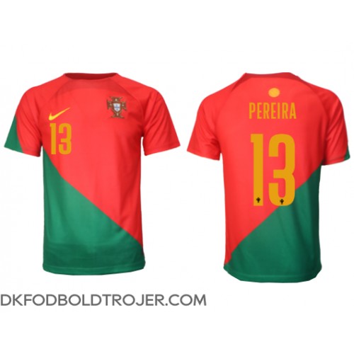 Billige Portugal Danilo Pereira #13 Hjemmebane Fodboldtrøjer VM 2022 Kortærmet
